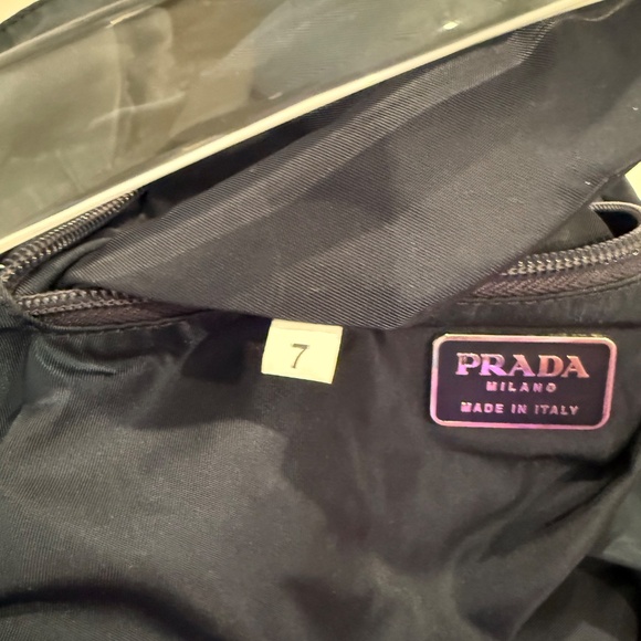 Prada Tessuto Lucite Handle Hobo Bag - Picture 7 of 13